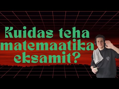 Istoprocent Moments #540 - Kuidas teha matemaatika eksamit?