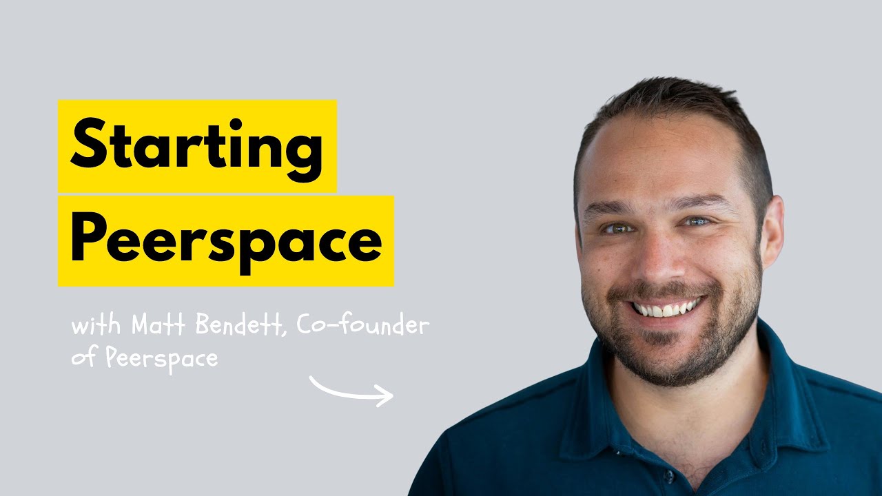 Starting Peerspace As A Marketplace For Spaces & Venues With ...