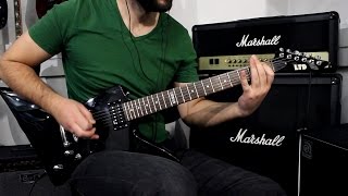 Video thumbnail for ESP LTD EX 50 BLK - Demo Guitar by Artyom Reborn