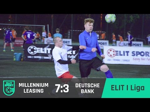 MILLENNIUM Leasing 7:3 DEUTSCHE BANK - ELIT I Liga [WIOSNA 2017]