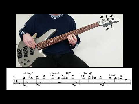 "Have You Met Miss Jones?" Improvised Walking Bass Transcription