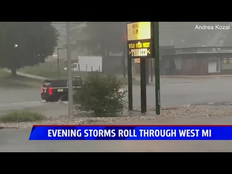Line of storms brings severe weathe across West Michigan