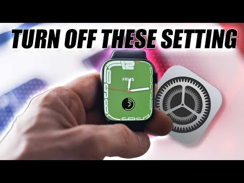 Apple Watch Settings You Want To TURN OFF!