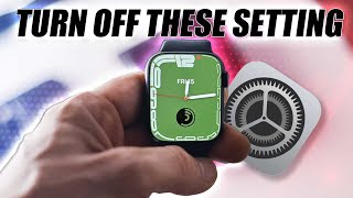 Apple Watch Settings You Want To TURN OFF!