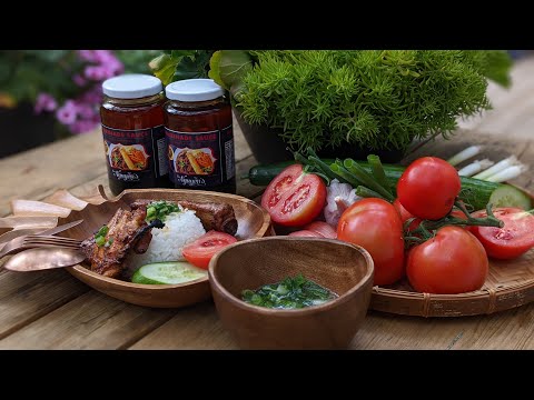 Cooking with the Nguyen’s at Annie’s Kitchen | BBQ Ribs and Chicken