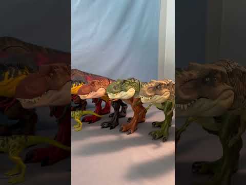 Tyrannosaurus Rex Collection #jurassicworld #jurassicpark #dinosaur #collection #toys #new #mattel