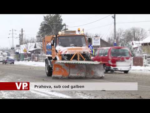 Prahova, sub cod galben