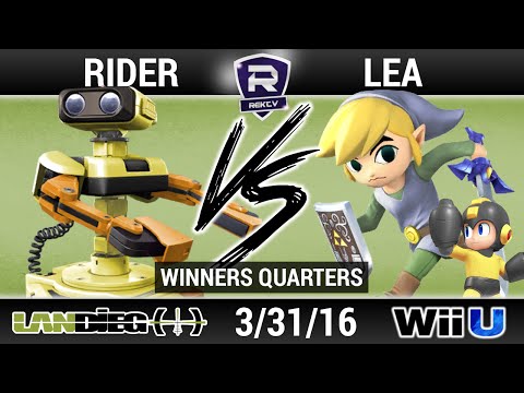 Smash Lounge 41 - WQ: ThatOneRider (ROB) v. Lea (Toon Link / Mega Man)