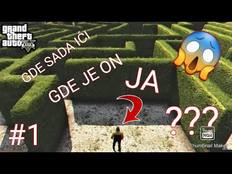 trazimo se u LAVIRINTU *ubio sam ga sa BOMBOM* 😱😱 /Deathmatch/  *gta 5* #1