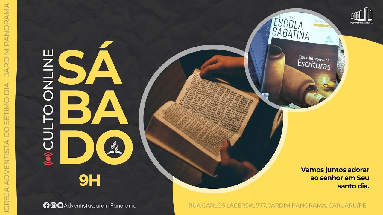 Culto de Sábado | IASD Jardim Panorama | 01/02/2025