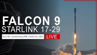 SpaceX Launches Starlink 17-29 Mission from SLC-4E Vandenberg, California