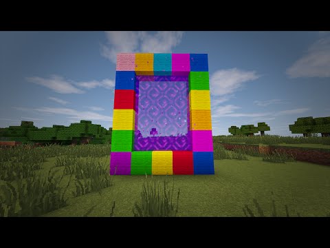Minecraft - How to make a Portal to CANDY LAND!! (No mods)