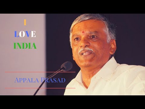 About India | Appala Prasad| TELUGU IMPACT Hyd Apr 2017