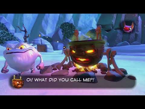 Glitterglaze Glacier, Part 1 (Non-Extended) | Yooka-Laylee 100% Walkthrough "4/21" (No Commentary)