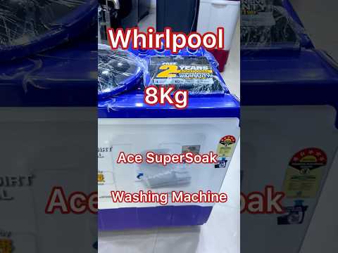 Thumbnail for Whirlpool 8kg Semi Automatic Washing Machine | Whirlpool ace super soak 30276 Washing Machine Look