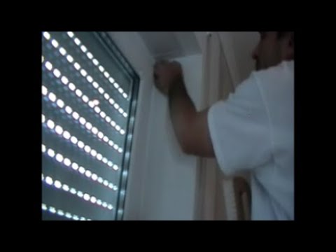 Fensterlaibung  tapezieren