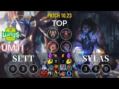 JAG UmTi Sett vs Sylas Top - KR Patch 10.23