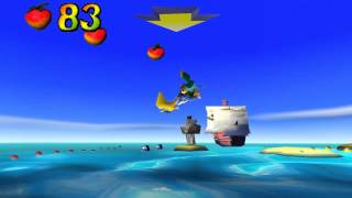 Crash Bandicoot: Warped 105% Walkthrough HD - Part 5: Makin' Waves