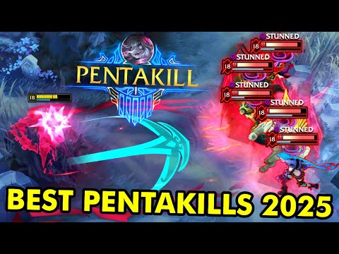TOP 60 BEST LEAGUE OF LEGENDS PENTAKILLS OF 2025!