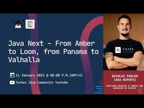 Java Next - From Amber to Loom, from Panama to Valhalla