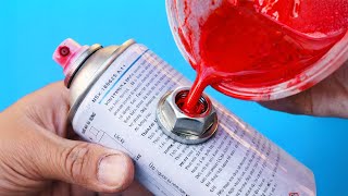 Don’t Throw Away Old Spray Paint Cans! An Easy Way to Refill an Empty Spray Can!