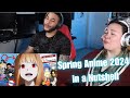 Spring Anime 2024 in a Nutshell | Gigguk Reaction!!