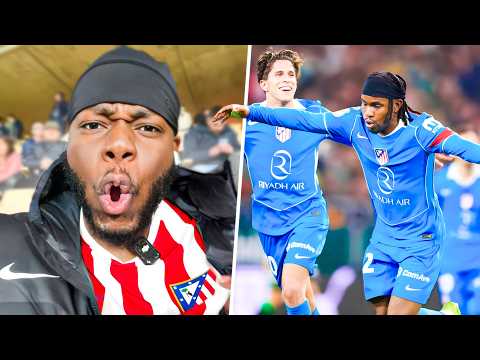 LOOKMAN DEBUT MASTERCLASS! Atletico Madrid vs Real Betis Vlog!