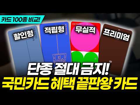 Kookmin Card Recommendation: The Best Credit Card Ever: You'll Regret It Forever (Advertisement❌ ...