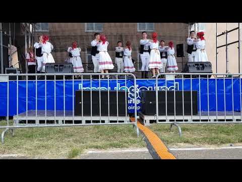 Ansamblul folcloric Mărțișorul la ziua comunei Avram Iancu județul Bihor