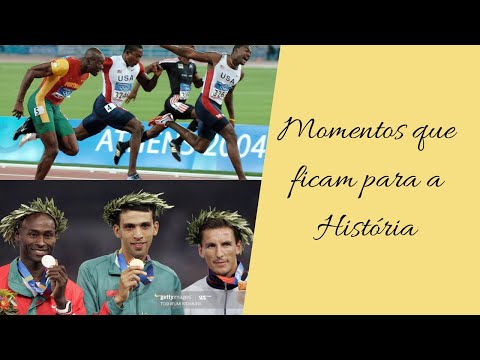 Momentos que ficam para a História com Francis Obikwelu e Rui Silva nos Jogos Olímpicos de 2004