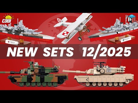 📅 NEW sets from COBI - December premieres - 12/2025  #cobi #bricks