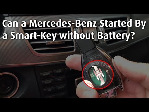晶片鑰匙沒有電池也可以發動賓士車??!!!