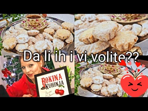 STARINSKE ŠAPICE- PRHKI KOLAC SA ORASIMA BAS ONAKO KAKO SU  PRAVILE MOJA BAKA I MAMA