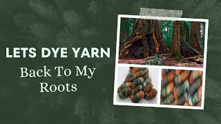 Lets Make Some Hand Dyed Yarn - Back To My Roots