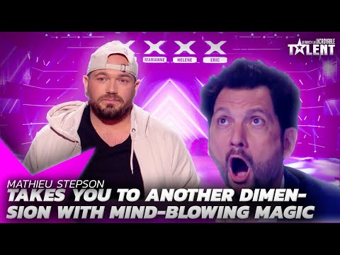 Mathieu Stepson Takes You to Another Dimension with Mind-Blowing Magic and Mentalism -Semi-Finals