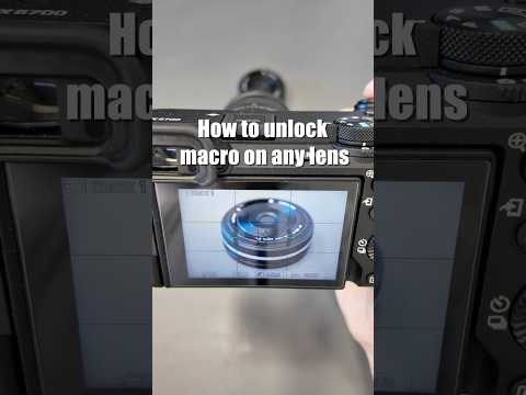 Transform Any Lens Into a Macro in Seconds
