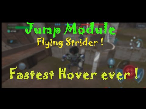 Fastest Hover ever, flying Strider and Haechi !! Test server War Robots WR