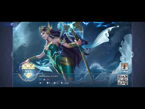 MVP Kadita Gameplay with White Robin Special Skin | Mobile Legends: Bang Bang