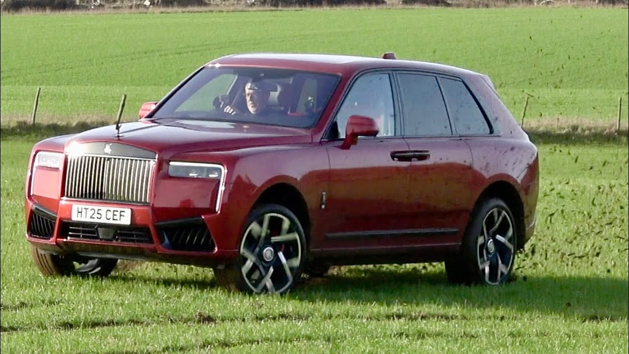 Rolls Royce Cullinan Black Badge review plus how does it cope on the farm?