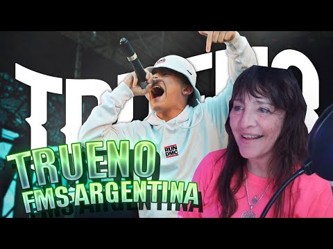 PSICOLOGA REACCIONA A Lo MEJOR de TRUENO en la FMS 2019