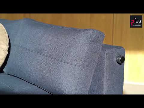 Innovation Cubed 160 Chrome Sofa Bed