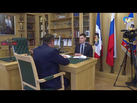 Губернатор Андрей Никитин и министр цифрового развития Андрей Майоров обсудили передовые технологии