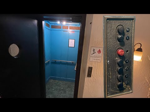 Epic Blue Antique Haughton Traction Elevator | Cleveland, OH
