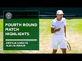Cristian Garin vs Alex de Minaur | Match Highlights | Wimbledon 2022