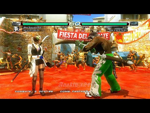 43_1 Alisa Bosconovitch ryona vs Armor King - Tekken 6 Combate fantazma PS3 ( Anakin x24 ) 2024