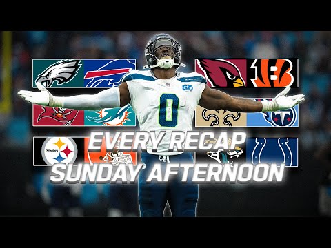 Every Recap from Sunday Afternoon | 2025 NFL Season Week 17