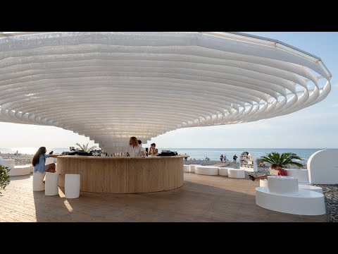 Meama Collect Beach Bar By Khmaladze Architects In BATUMI, GEORGIA