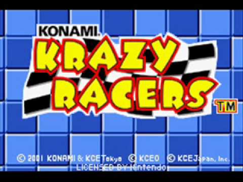 konami's krazy racers gameboy advance rom