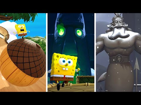 SpongeBob Titans of the Tide DLC - ALL Portal Challenges