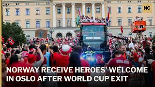 Norway Receive Heroes’ Welcome In Oslo After World Cup Exit | AD1S